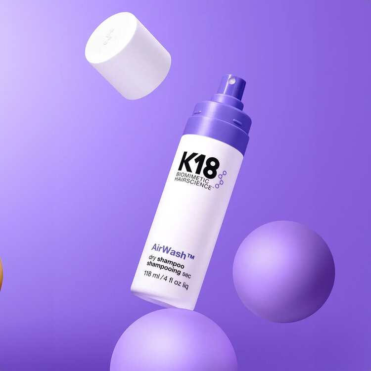 K18 Biomimetic Hairscience AirWash | Dry Shampoo 118ml (4 oz)