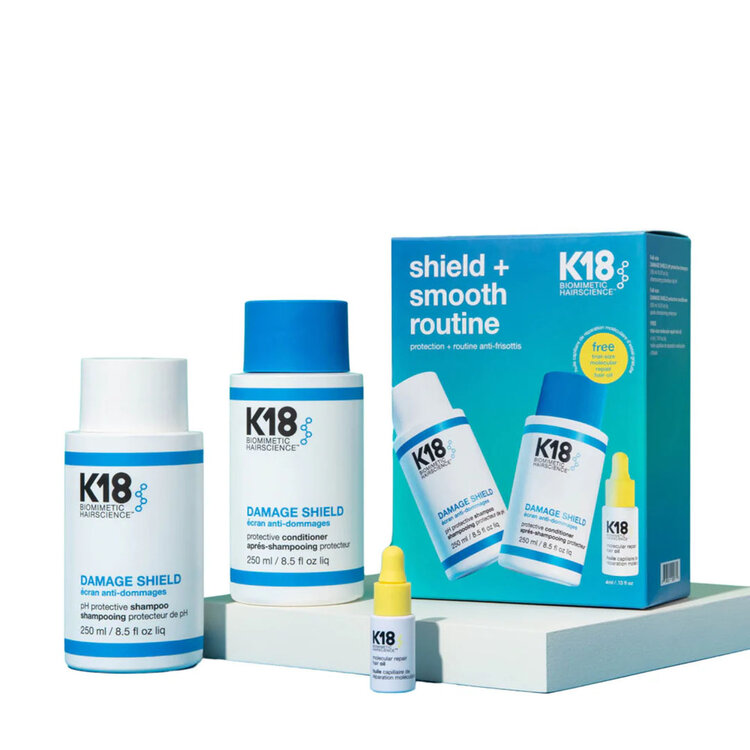 K18 Biomimetic Hairscience Coffret | Damage Shield Routine