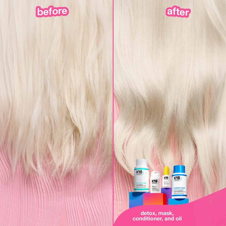 K18 Biomimetic Hairscience Huile Capillaire de Réparation Moléculaire – Huile réparatrice légère anti-frisottis