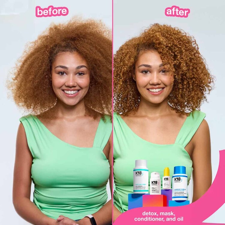 K18 Biomimetic Hairscience Huile Capillaire de Réparation Moléculaire – Huile réparatrice légère anti-frisottis