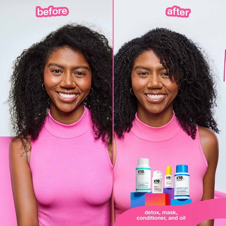 K18 Biomimetic Hairscience Huile Capillaire de Réparation Moléculaire – Huile réparatrice légère anti-frisottis