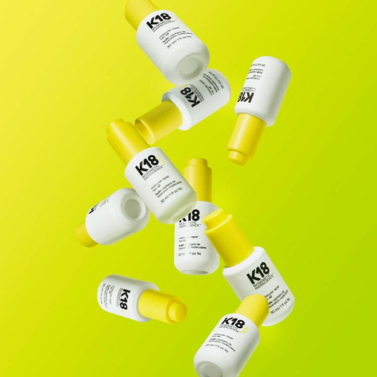 K18 Biomimetic Hairscience Molecular Repair Hair Oil – Lightweight anti-frizz repairing oil