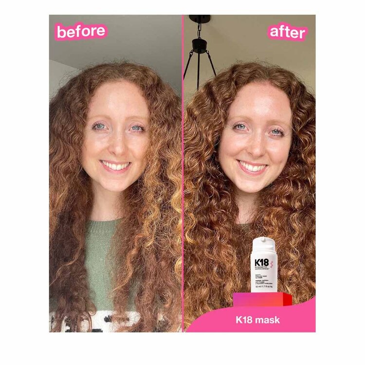 K18 Biomimetic Hairscience Leave-in Molecular Repair Hair Mask – Deep repair treatment for damaged hair