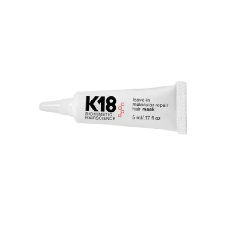 K18 Biomimetic Hairscience Masque Capillaire Réparation Moléculaire Sans Rinçage – Soin réparateur profond pour cheveux abîmés