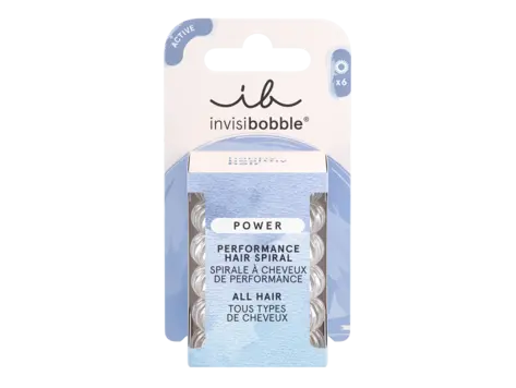 INVISIBOBBLE INVISIBOBBLE - HAIR SPIRAL | All Hair Élastiques POWER - Crystal Clear