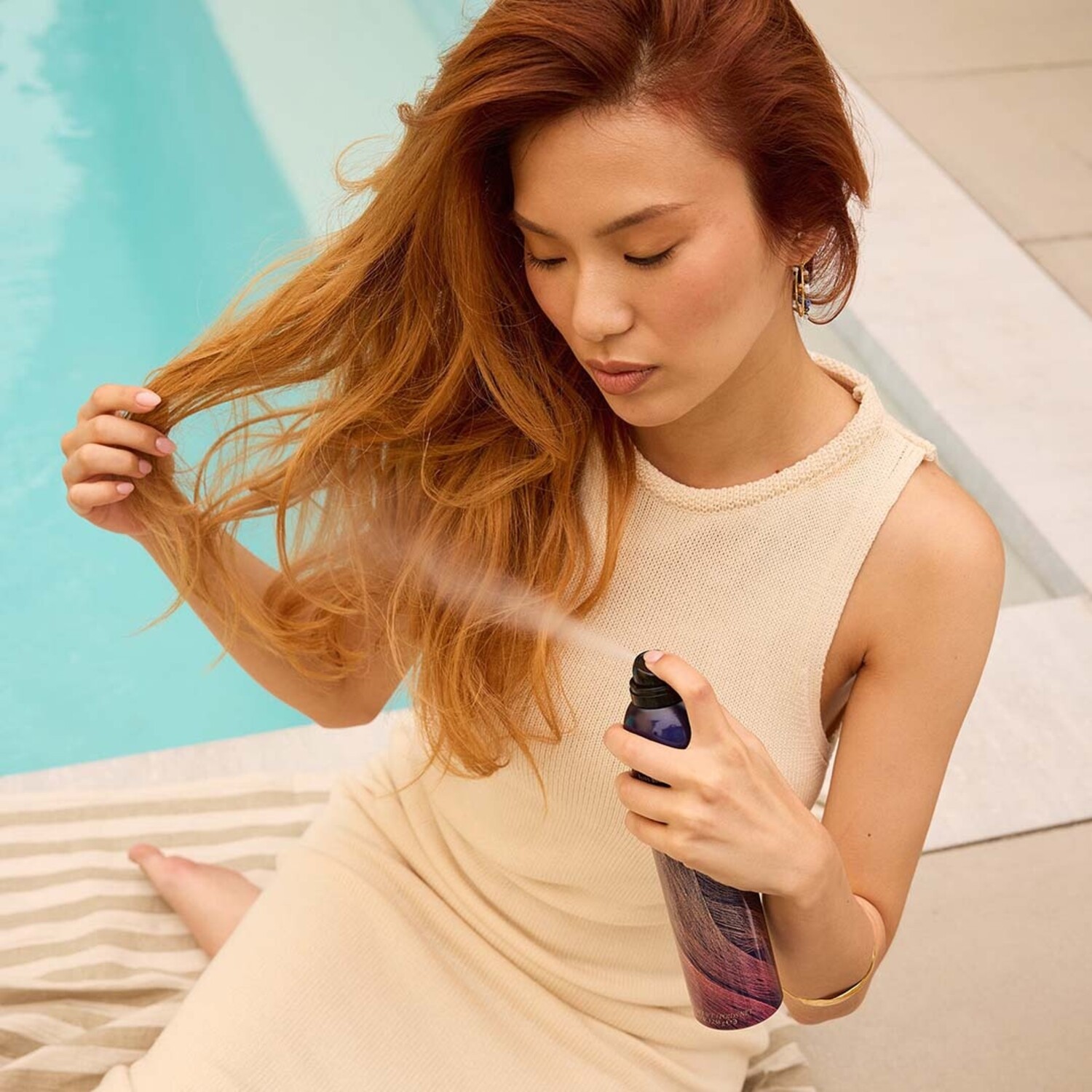 Oribe Supershine After Beach Wave & Shine Spray - Industria