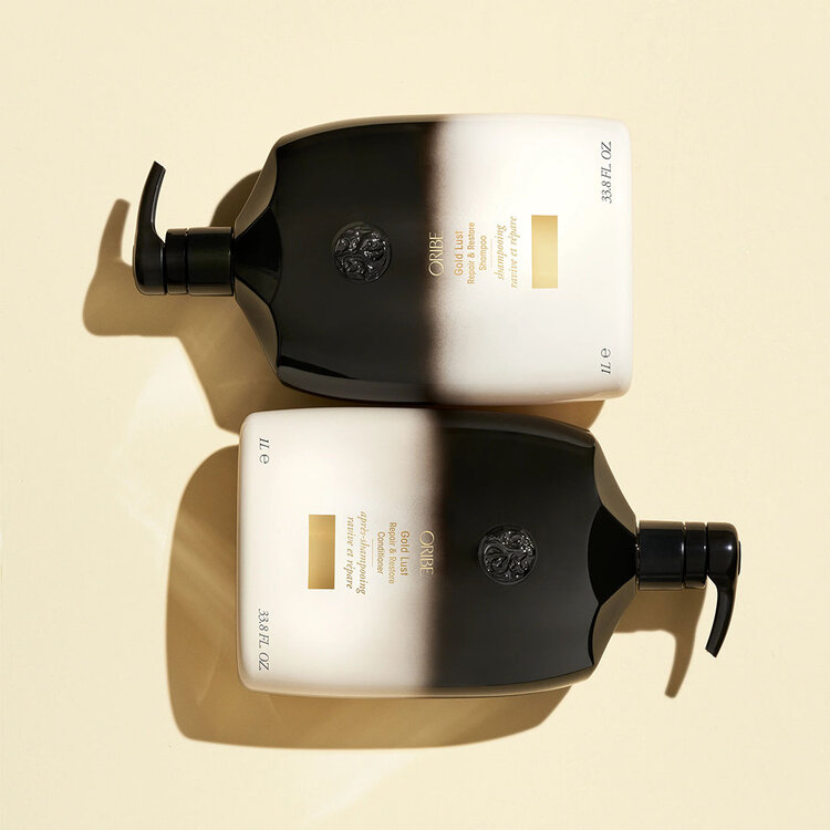 ORIBE Gold Lust | Repair & Restore Shampoo - Rejuvenating and Hydrating