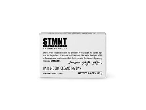 STMNT | STATEMENT Grooming Goods Pain Lavant Cheveux et Corps 125g (4.4 oz)