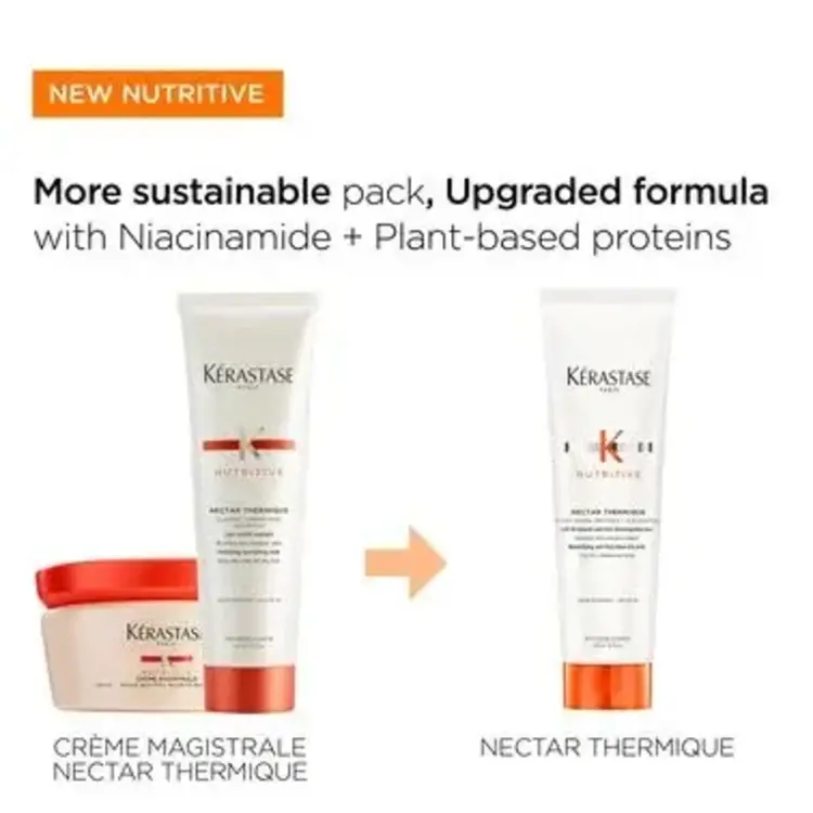 KÉRASTASE Nutritive | Nectar Thermique . Lait de Beauté Anti-Frizz Thermoprotecteur
