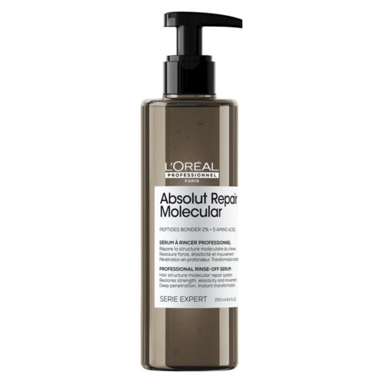 L'ORÉAL PROFESSIONNEL Serie Expert | Absolut Repair Molecular | Rinse-Off Serum 250 ml (8.4 fl. oz)