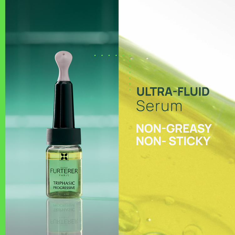 René FURTERER Paris Triphasic Progressive — Cheveux Clairsemés | Traitement Antichute (8 x 5.5ml/0.1oz)