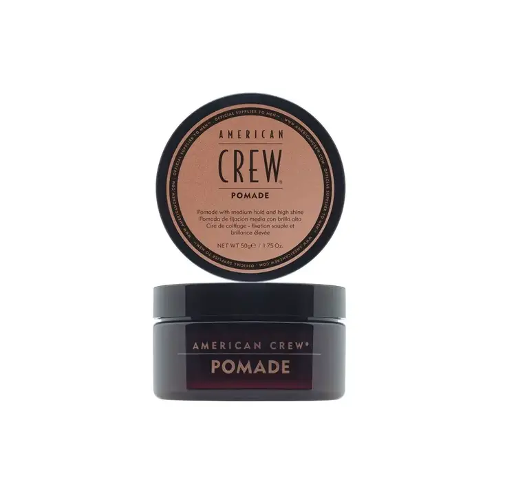 AMERICAN CREW AMERICAN CREW - COIFFANT | POMADE Medium Hold and high Shine / Cire de coiffage Fixation Souple et Brillance Élevée