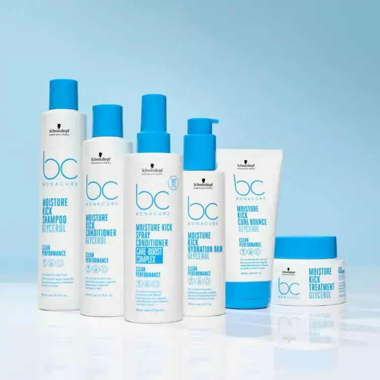 SCHWARZKOPF SCHWARZKOPF - BONACURE . MOISTURE KICK | Spray Conditioner . Care-Boost Complex / Spray-Baume . Complexe Booster de Soins Performance