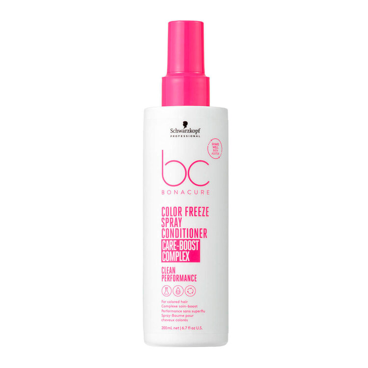 SCHWARZKOPF SCHWARZKOPF - BONACURE . COLOR FREEZE | Spray Conditioner . Care-Boost Complex / Spray-Baume . Complexe Booster de Soins Performance 200ml (6.76 oz)