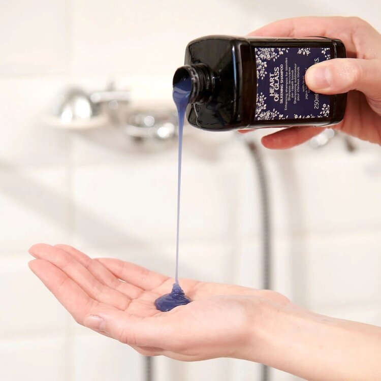 DAVINES Heart Of Glass | Silkening Shampoo - Shampooing Doux pour Cheveux Blonds