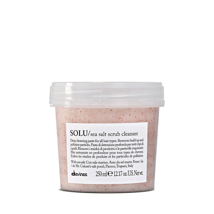 DAVINES Essential Haircare | SOLU | Sea Salt Scrub Cleanser