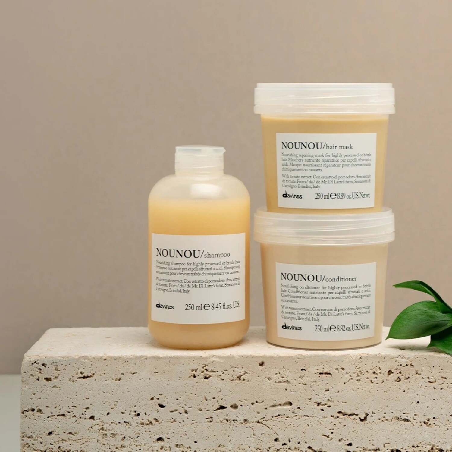 Davines Essential Haircare NOUNOU Shampoo - Industria Coiffure