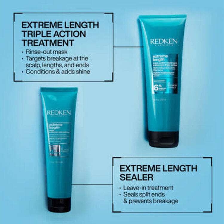 REDKEN Extreme Length | Triple Action Treatment - Strengthening Care (250ml/8.5oz)