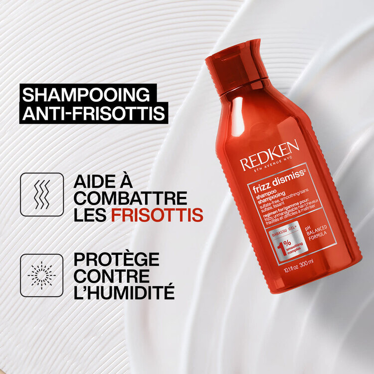 REDKEN Frizz Dismiss | Shampooing - Nettoyant Lissant Anti-Frisottis