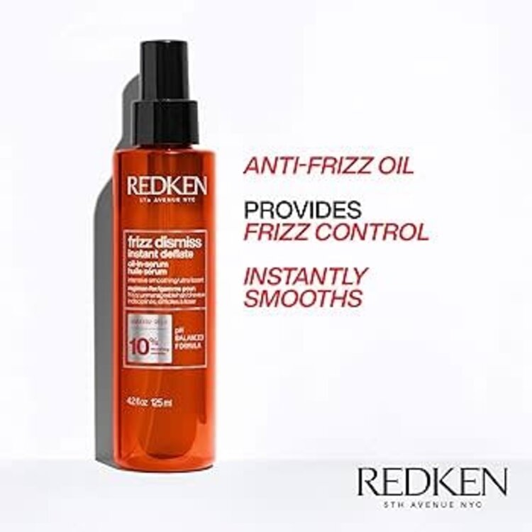 REDKEN Frizz Dismiss | Instant Deflate - Huile Anti-Frisottis (125ml/4.2oz)