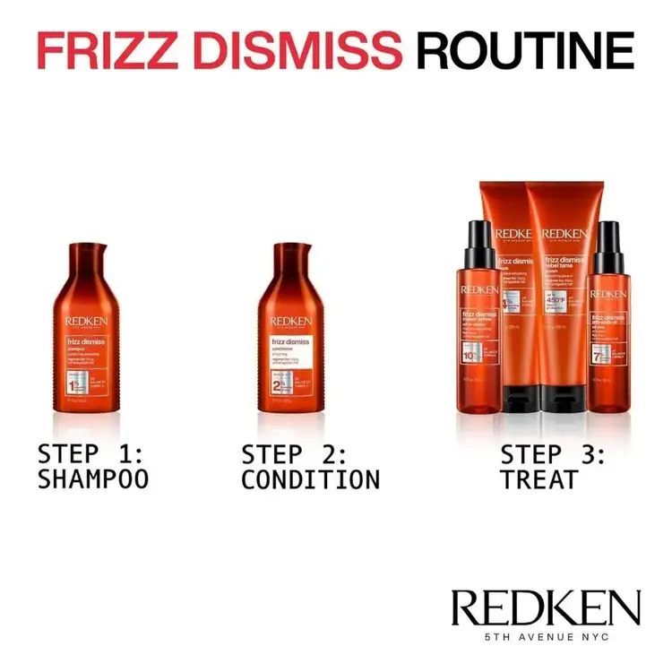 REDKEN Frizz Dismiss | Instant Deflate - Anti-Frizz Hair Oil (125ml/4.2oz)