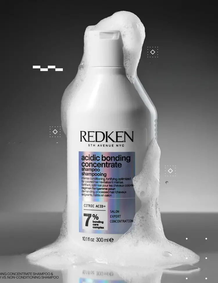 REDKEN Acidic Bonding Concentrate | Shampooing - Nettoyant Réparateur Fortifiant