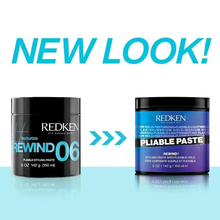 REDKEN Rewind | Pliable Paste - Pâte Coiffante Souple et Flexible (150ml/5oz)
