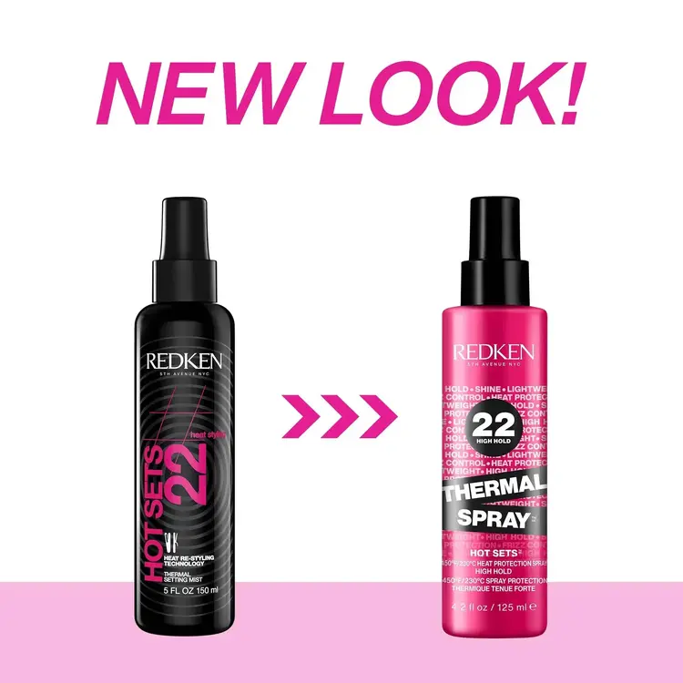 REDKEN Hot Sets 22 | Thermal Spray - Spray Protecteur Thermique (125ml/4.2oz)
