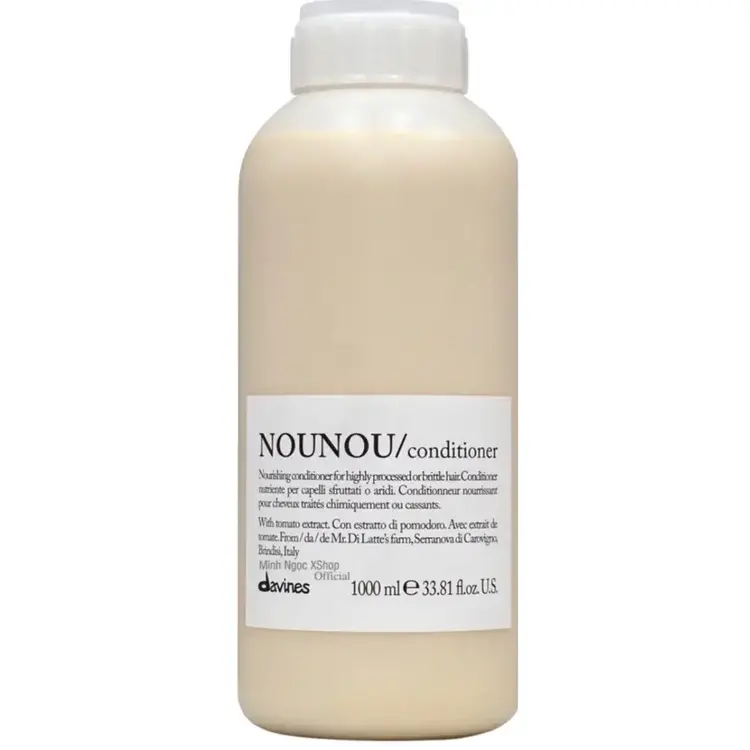 DAVINES Essential Haircare | NOUNOU Après-Shampooing - Nourrissant et Démêlant