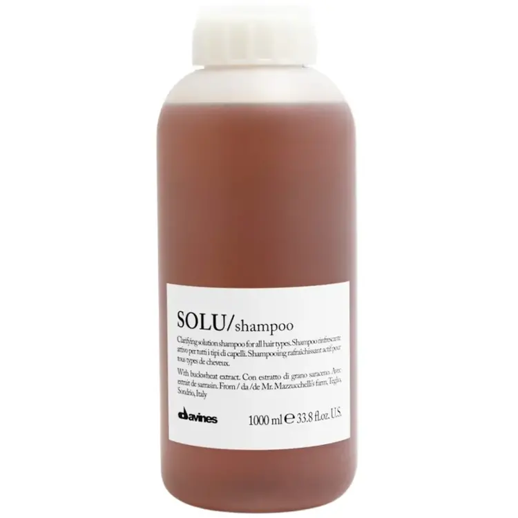 DAVINES Essential Haircare | Solu Shampoo - Clarifying Cleanser