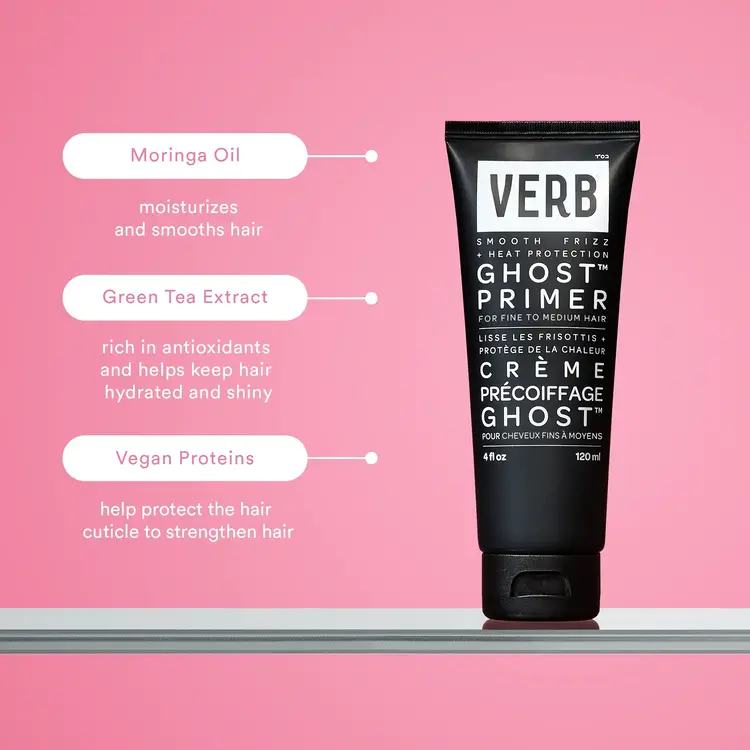 VERB VERB - GHOST | Crème de Coiffage Protection Chaleur / Heat Protection Primmer (120ml/4oz)