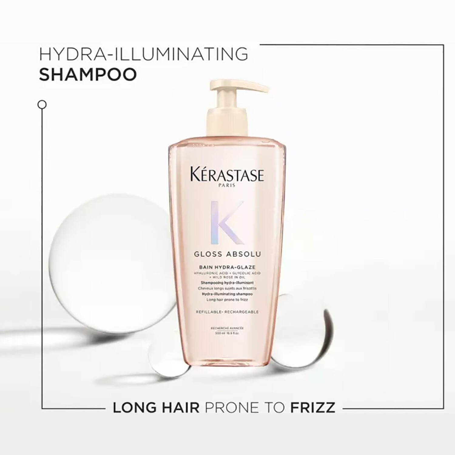 Kérastase Gloss Absolu Bain Hydra-Glaze - Industria Coiffure Hair