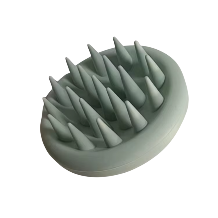 Brosse de Massage pour Cuir Chevelu en Silicone