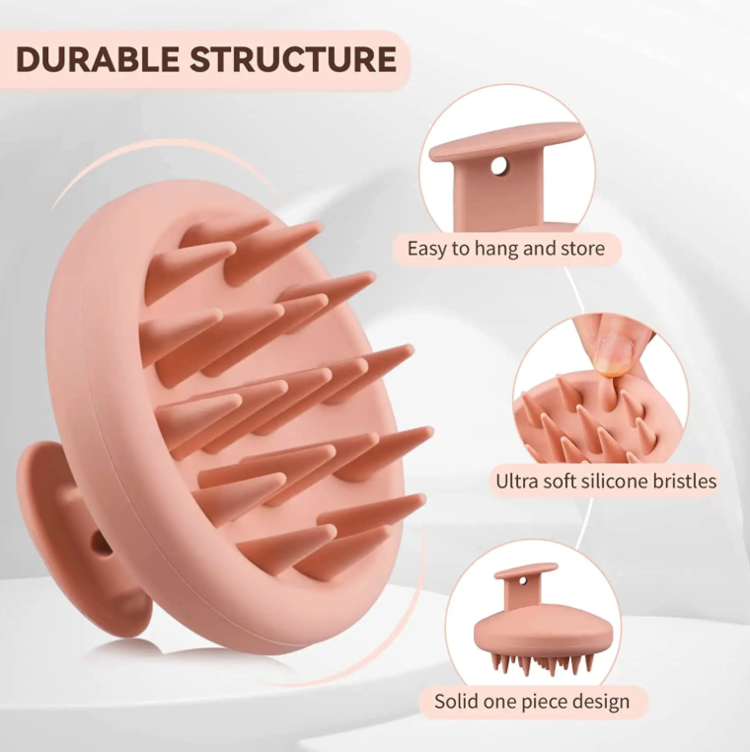 INDUSTRIA Accessories | Scalp Massage Brush - Silicone Scalp Brush