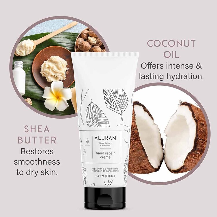 ALURAM Clean Beauty Collection | Crème Réparatrice pour les Mains 100ml (3.4 oz)