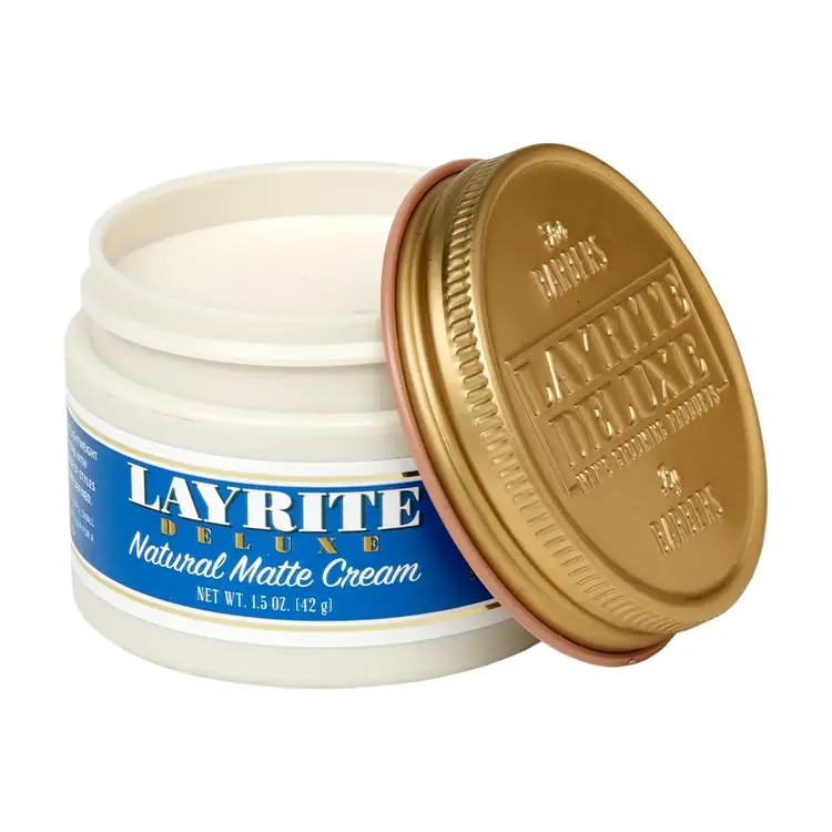 LAYRITE Deluxe Natural Matte Cream . Crème de Coiffage Fini Mat