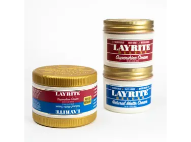 LAYRITE Deluxe ***Duo de Pommades | Supershine Cream & Natural Matte Cream (2x2.5oz/70.875g)