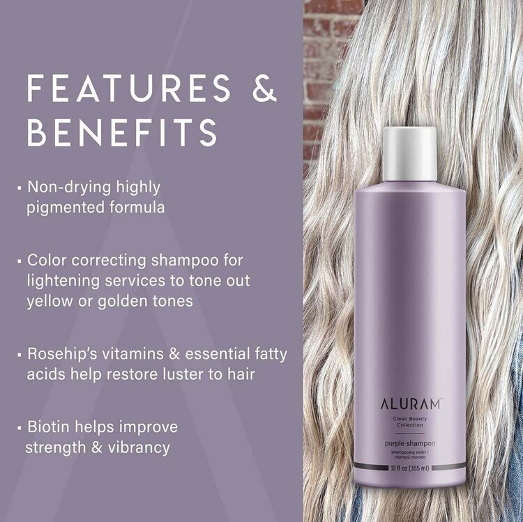 ALURAM Clean Beauty Collection | Shampooing Violet