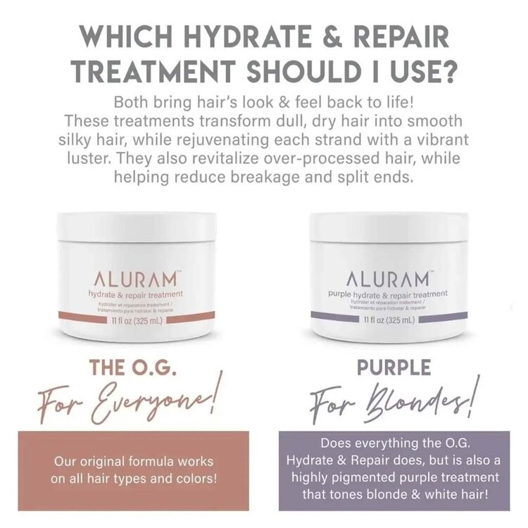 ALURAM Clean Beauty Collection | Hydrate & Repair Treatment
