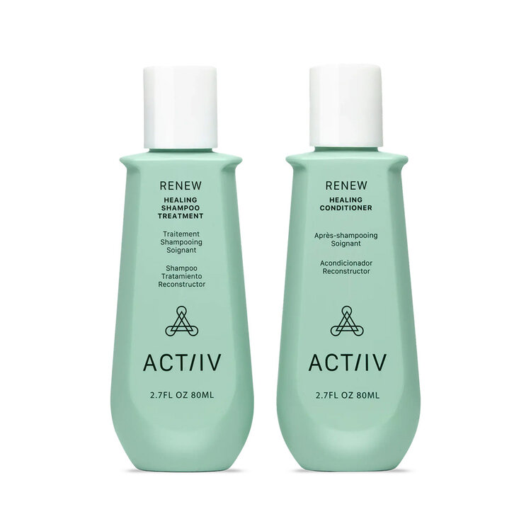 ACT/IV Renew | Healthier Stronger Longer Hair | Travel Size Duo 80ml (2.7 oz)
