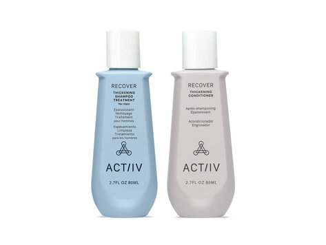 ACT/IV Recover | Men | Thicker Fuller Hair | Travel Size Duo 80ml (2.7 oz)