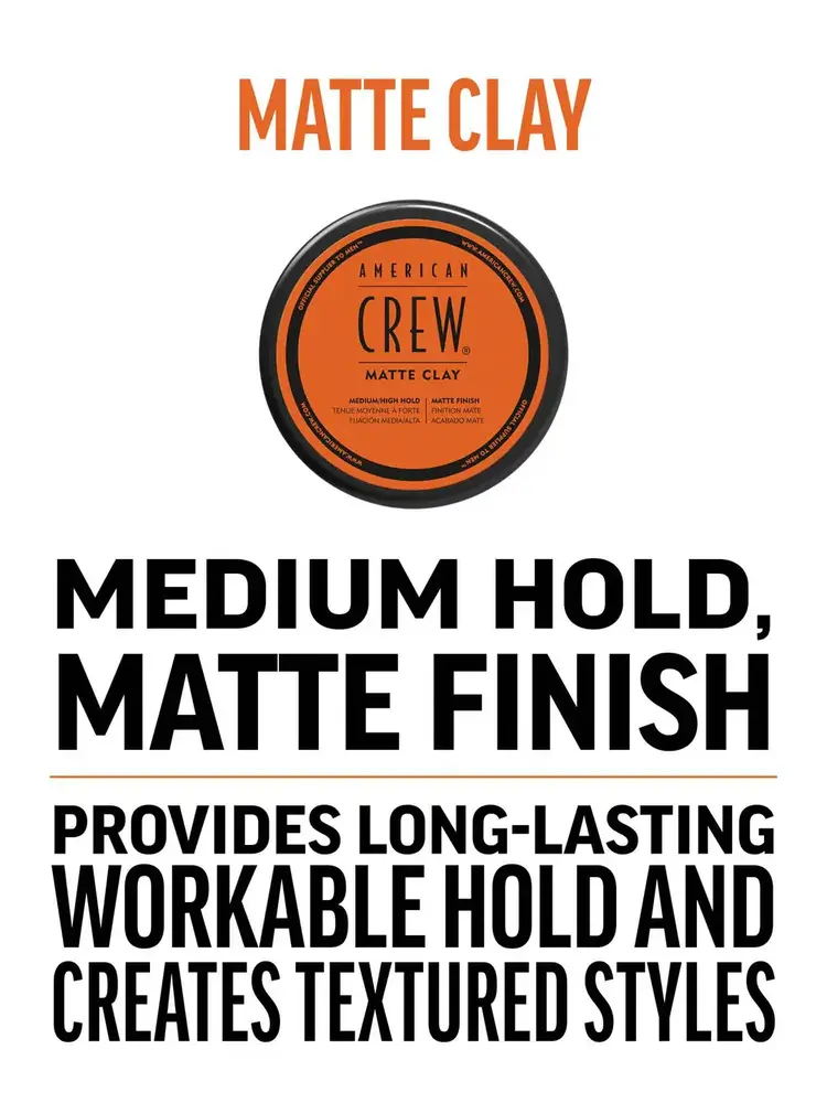 AMERICAN CREW AMERICAN CREW - COIFFANT | MATTE CLAY Medium High Hold / P