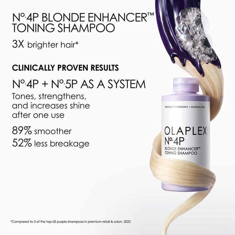 OLAPLEX N°P | Blonde Enhancer | Toning Shampoo