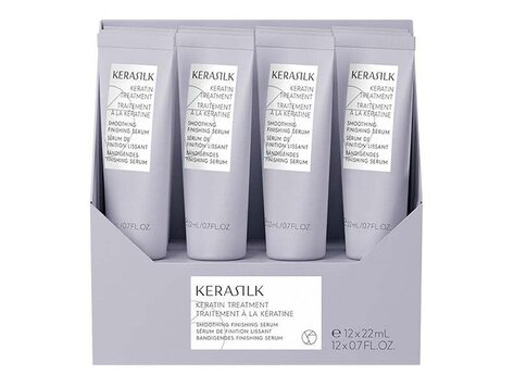 KERASILK Expert Services | Smoothing Finishing Serum - Box 12 x (22 ml / 0.7 oz )