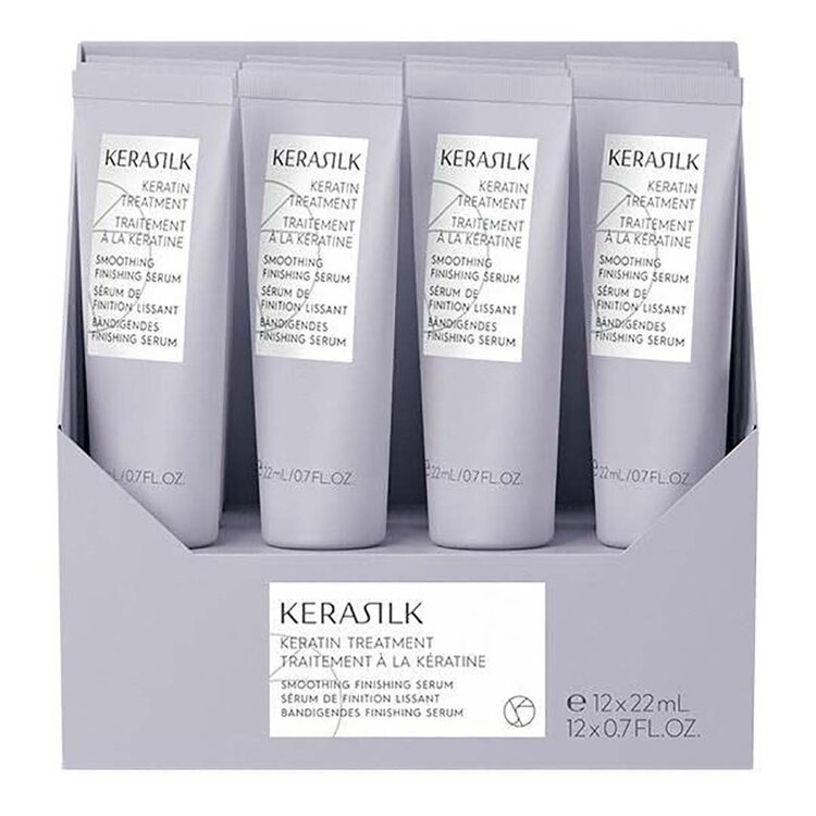KERASILK Expert Services | Sérum de Finition Lissant - Boîte 12 x (22 ml / 0.7 oz )