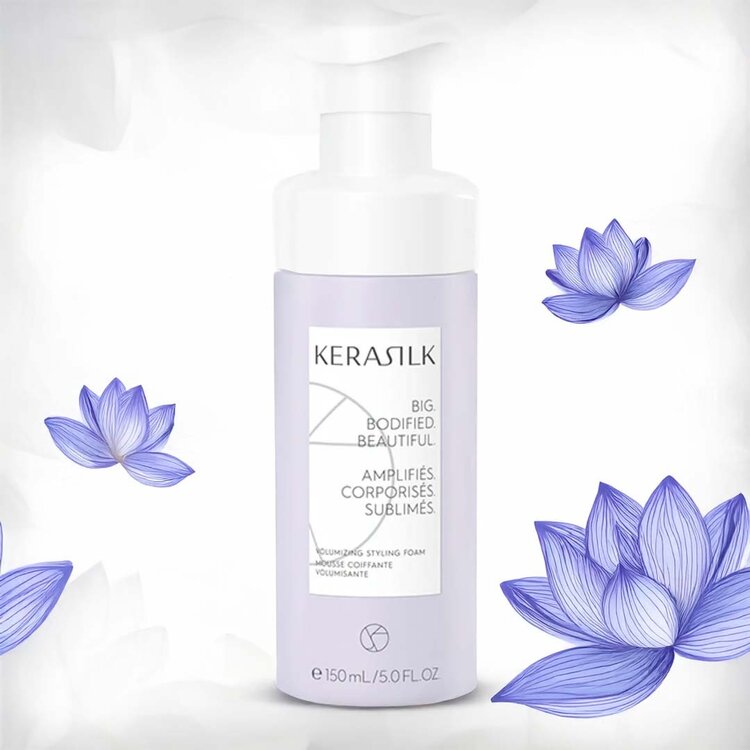 KERASILK Styling | Mousse Coiffante Volumisante 150ml (5.0 oz)
