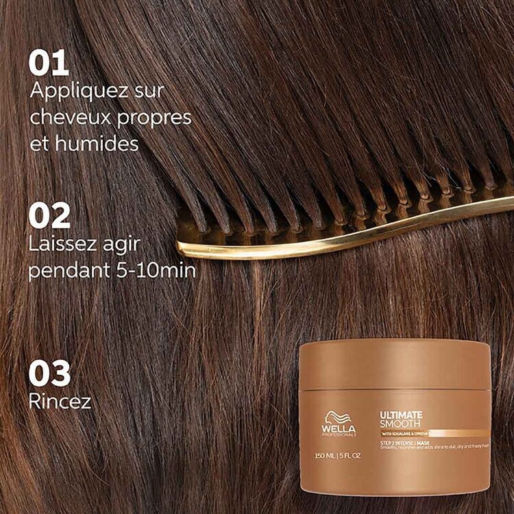 WELLA Ultimate Smooth | Étape 2 | Masque Intense
