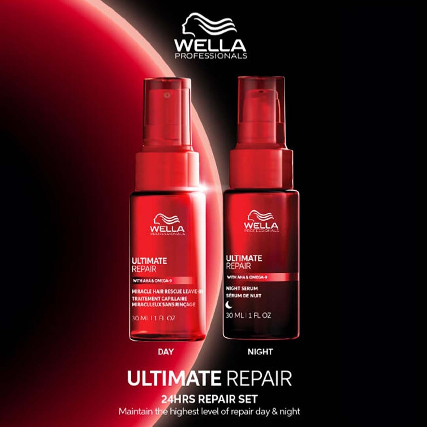 Wella Ultimate Repair Night Serum - Industria Coiffure Hair Products