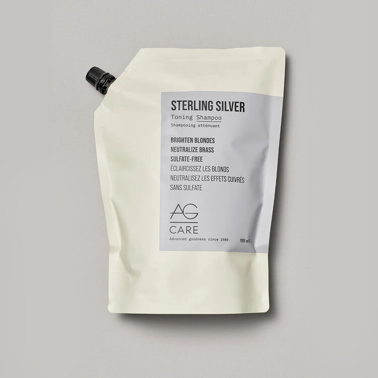 AG | CARE Sterling Silver | Toning Shampoo - Neutralizes Brassiness