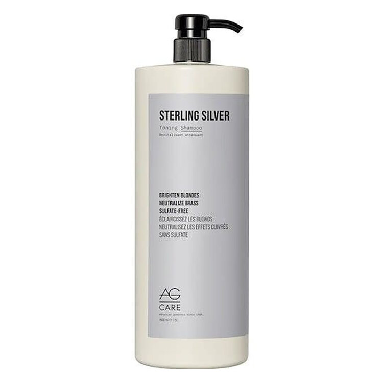 AG | CARE Sterling Silver | Toning Shampoo - Neutralizes Brassiness